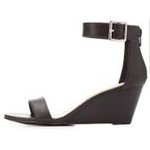 Wedge Ankle Strap Sandal